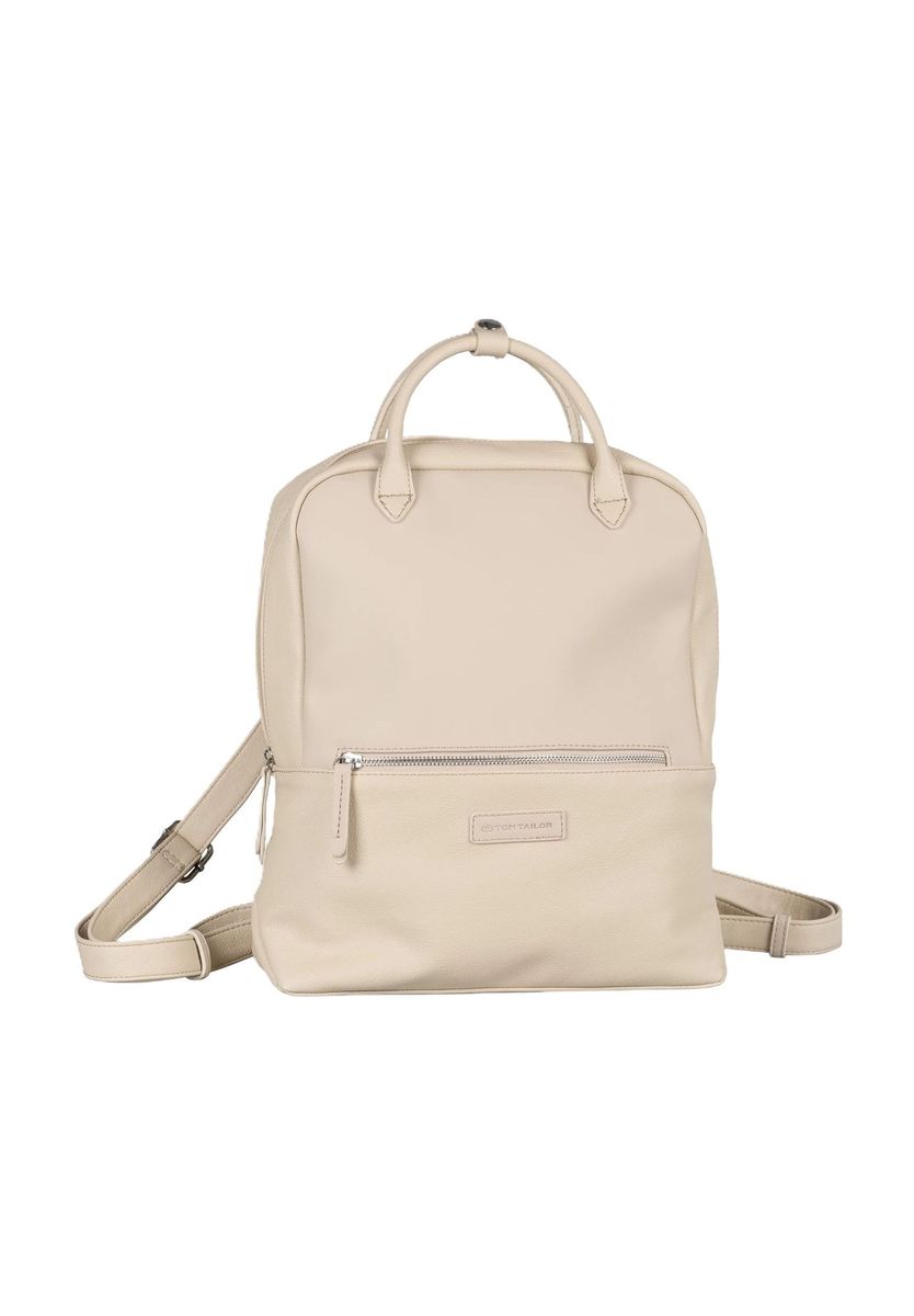 Minimalistischer Kunstlederrucksack mit Griff