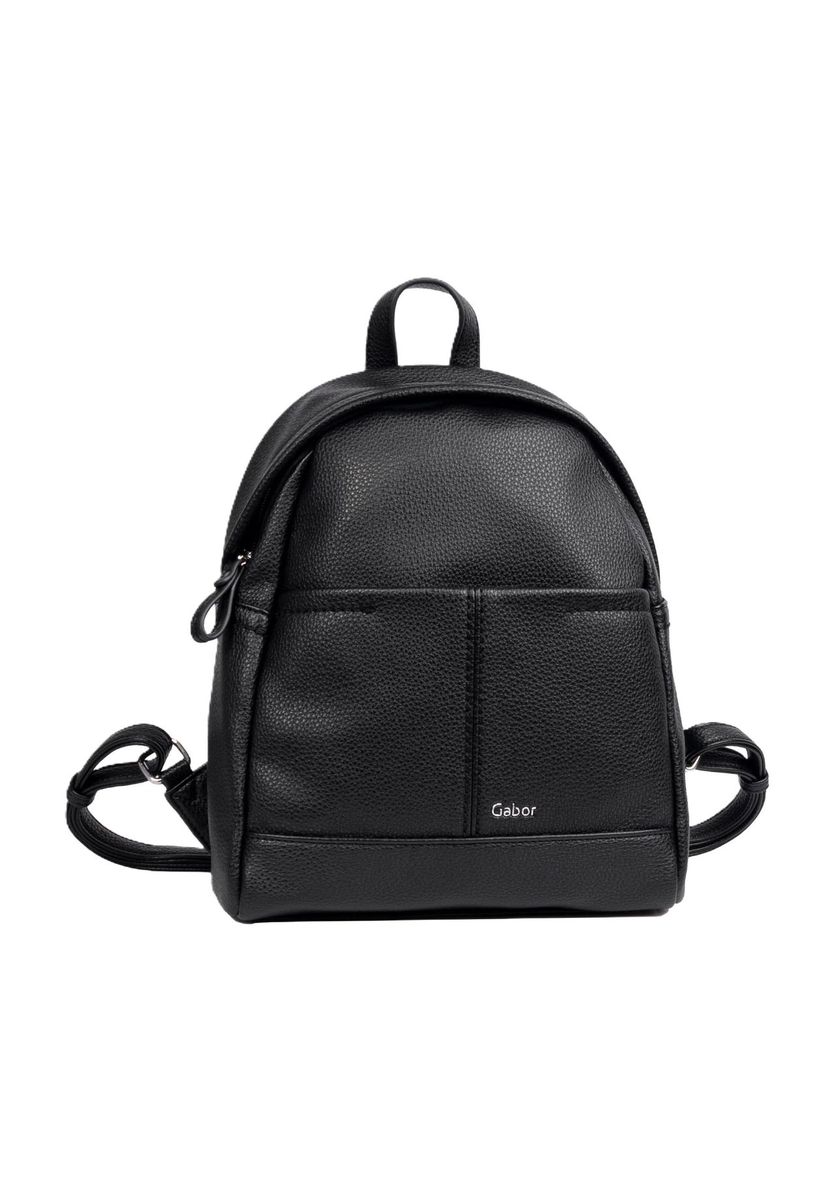 Klassischer kleiner Rucksack aus Kunstleder