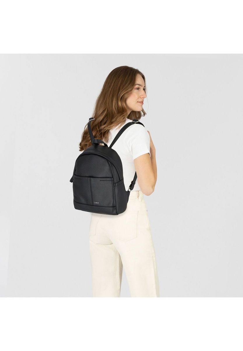 Klassischer kleiner Rucksack aus Kunstleder