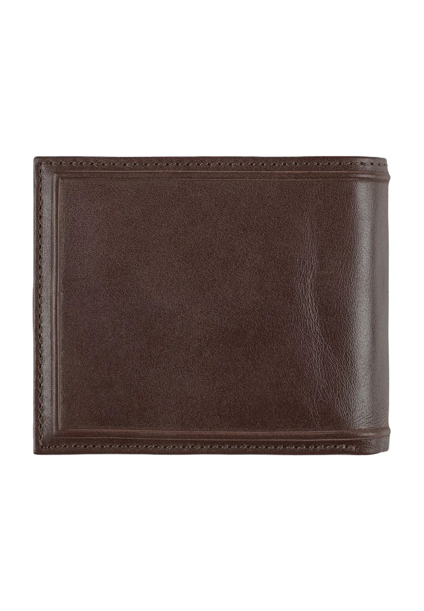 Elegante Leder-Brieftasche mit RFID-Schutz