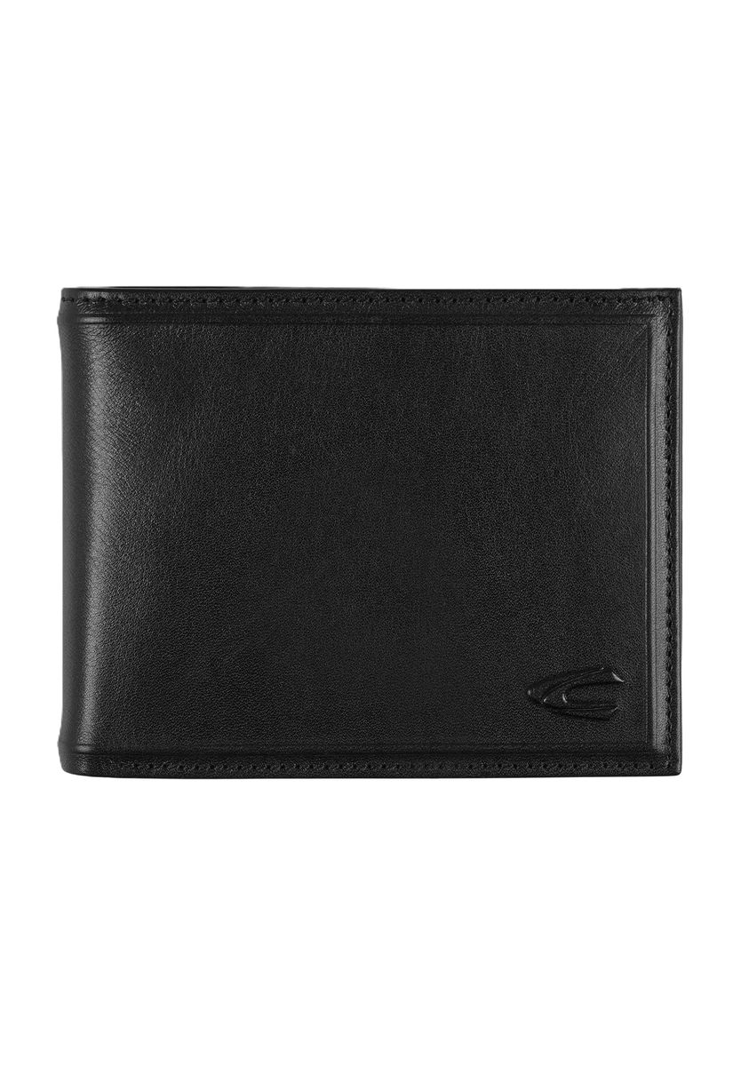 Bifold-Brieftasche aus geprägtem Leder