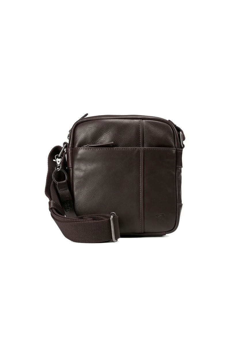Klassische Messenger-Tasche aus Leder