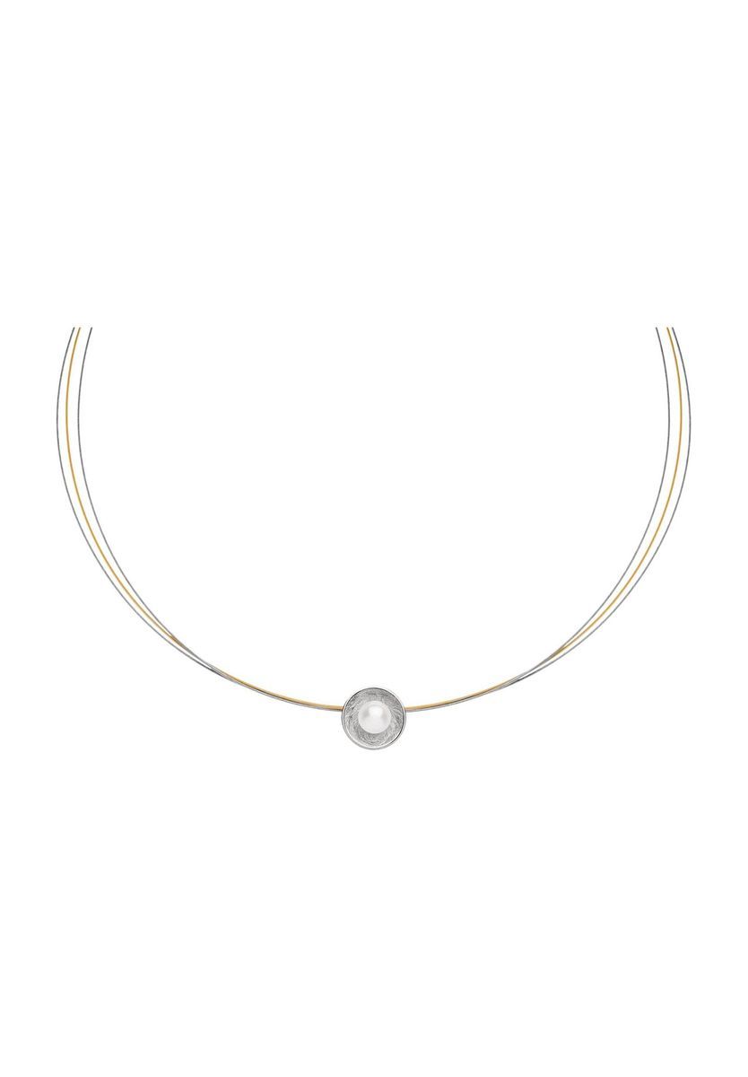 Perlenkette aus Sterlingsilber