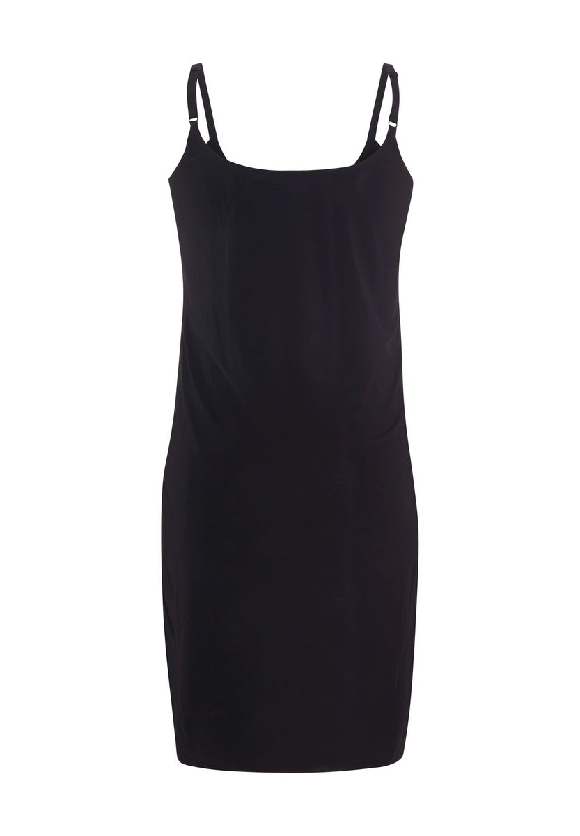 Ärmelloses einfarbiges Basic Unterkleid