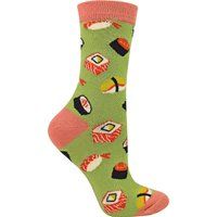 Bambussocken mit Sushi-Muster