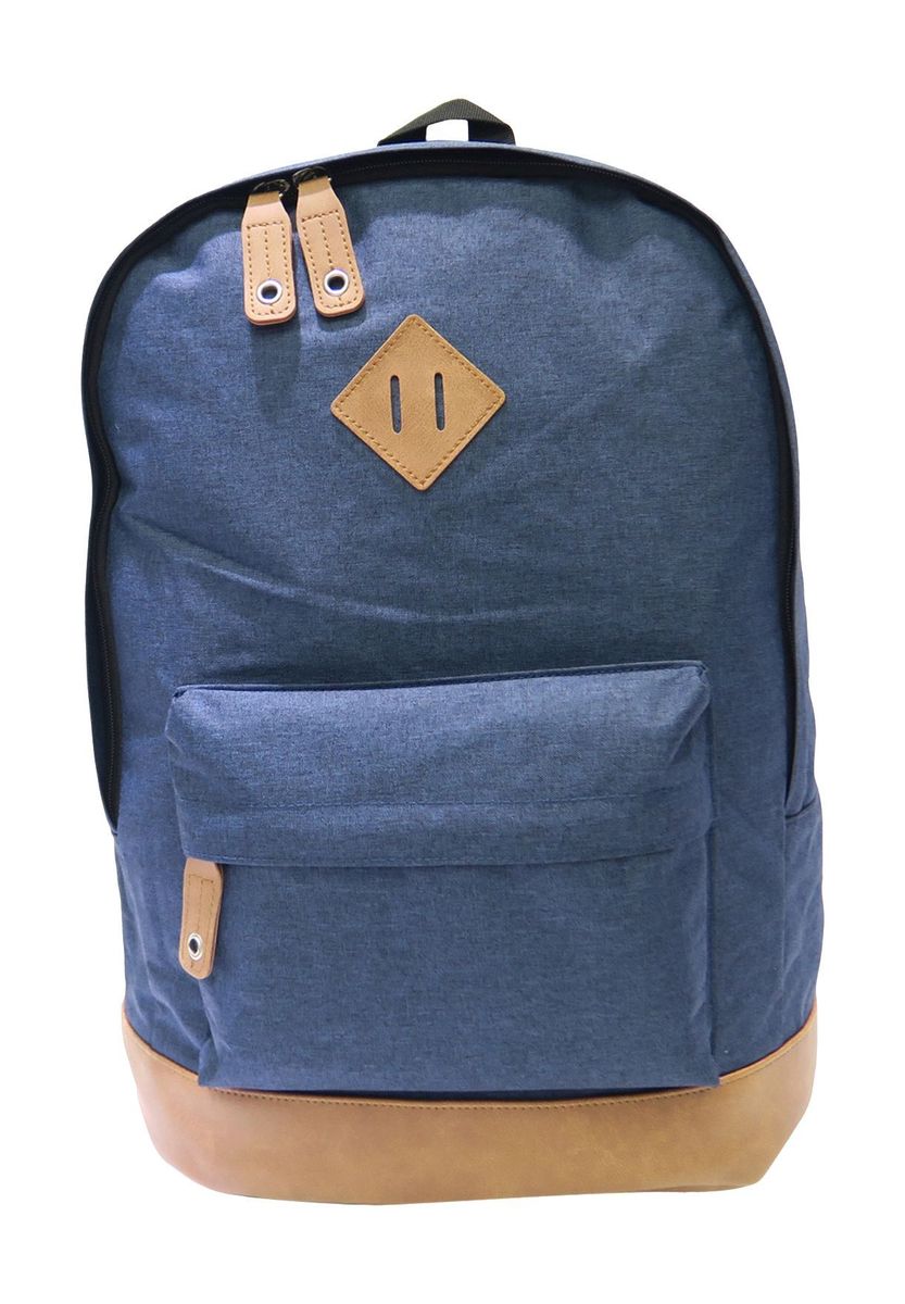 Basic Blauer Freizeit Rucksack