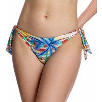 Bikini-Höschen mit tropischem Print