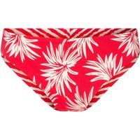 Wendbarer Bikini-Slip mit Blumen- und Streifenmuster