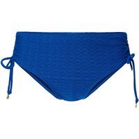 Strukturierte High-Waist-Bikinishorts