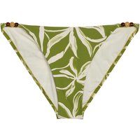 Bikini-Hose mit abstraktem Blumenmuster