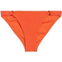 Strukturierte Bikini-Hose mit Ringen