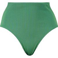 Hochgeschnittene gerippte Bikini-Hose