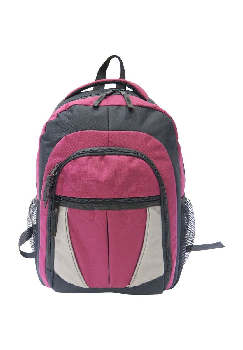 Sportlicher Rucksack in Pink und Grau