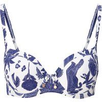 Bügel-Bikinioberteil mit mediterranem Print