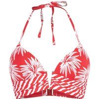 Tropisches Neckholder-Bikini-Oberteil