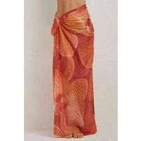 Bedruckter Maxi-Sarong für den Strand