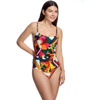 Einteiler mit abstraktem Print-Muster