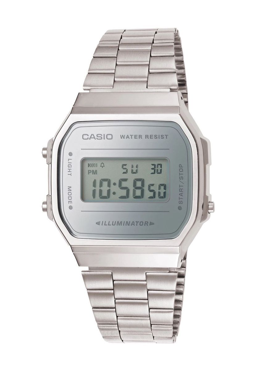 CASIO Armbanduhr "A168WEM-7EF", SILBER