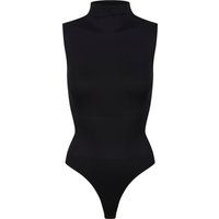 Ärmelloser formender Rollkragen-Bodysuit