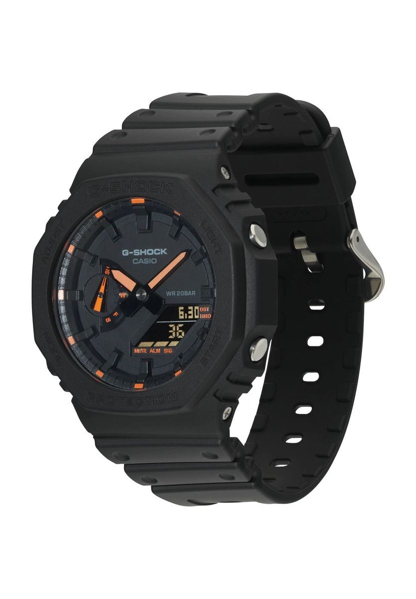 Stoßfeste Schwarz Analog-Digital Uhr