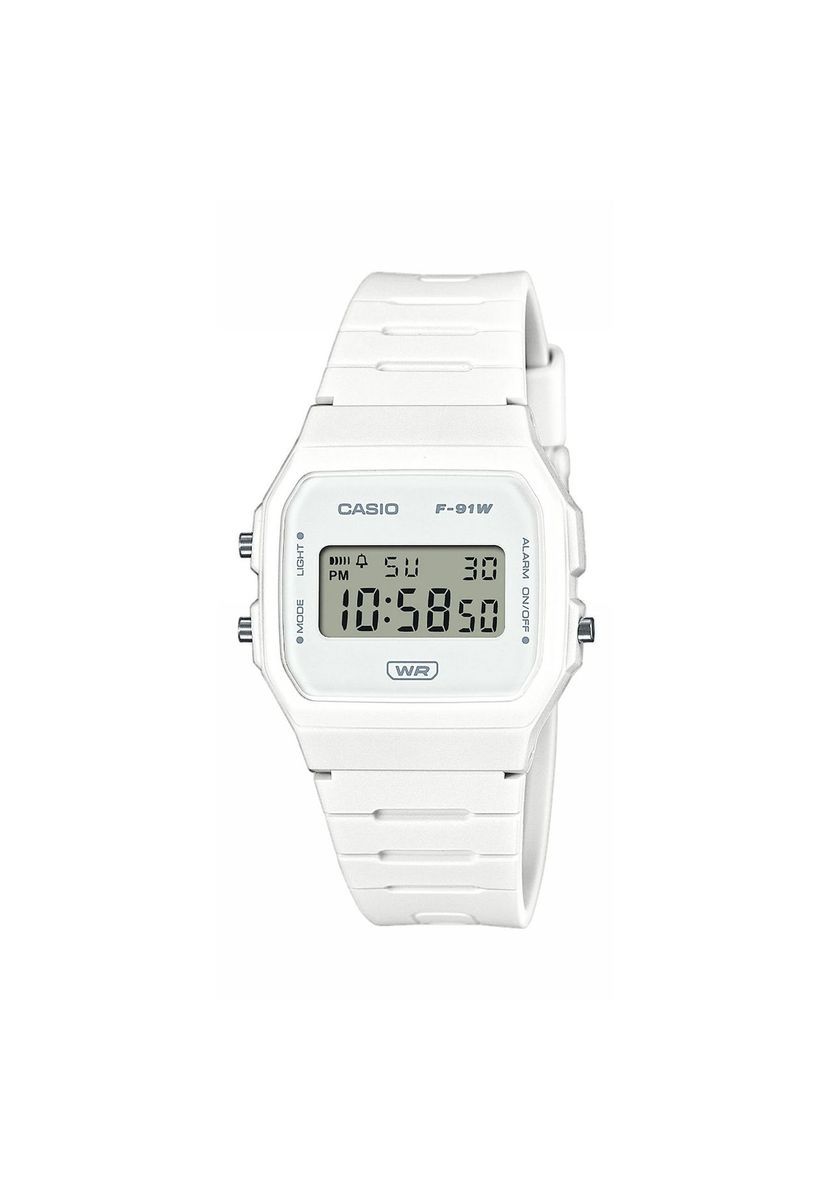 Klassische Digitaluhr mit Harzarmband