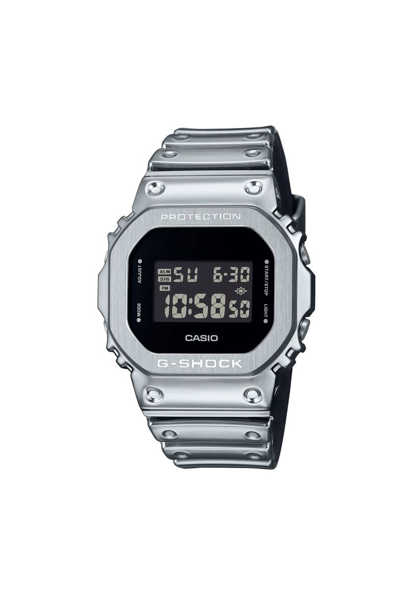 CASIO Herren Digitaluhr "GM-5600YM-8ER", SILBER, 99