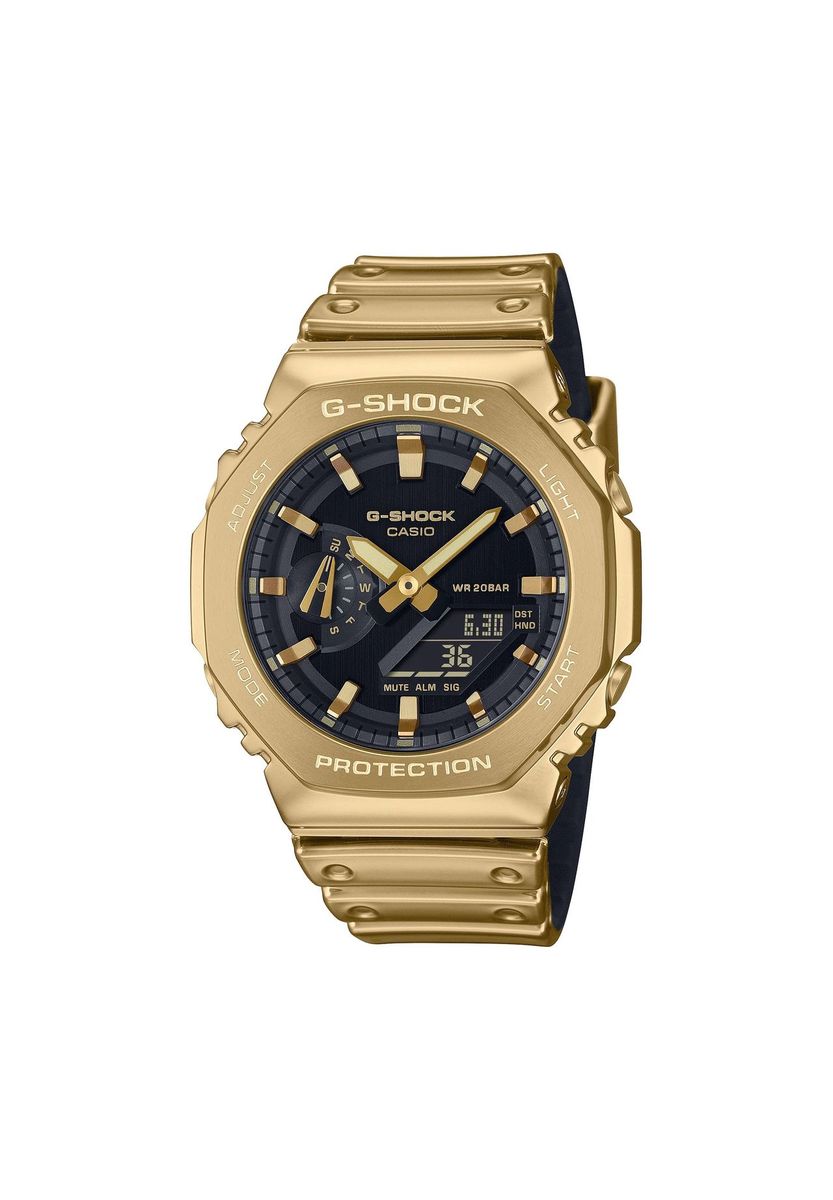 G-Shock Goldfarbene Multifunktionsuhr