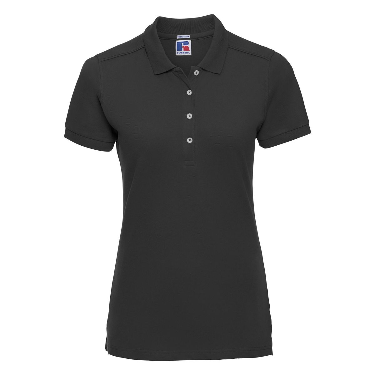 Körpernahes Stretch-Polo-Shirt