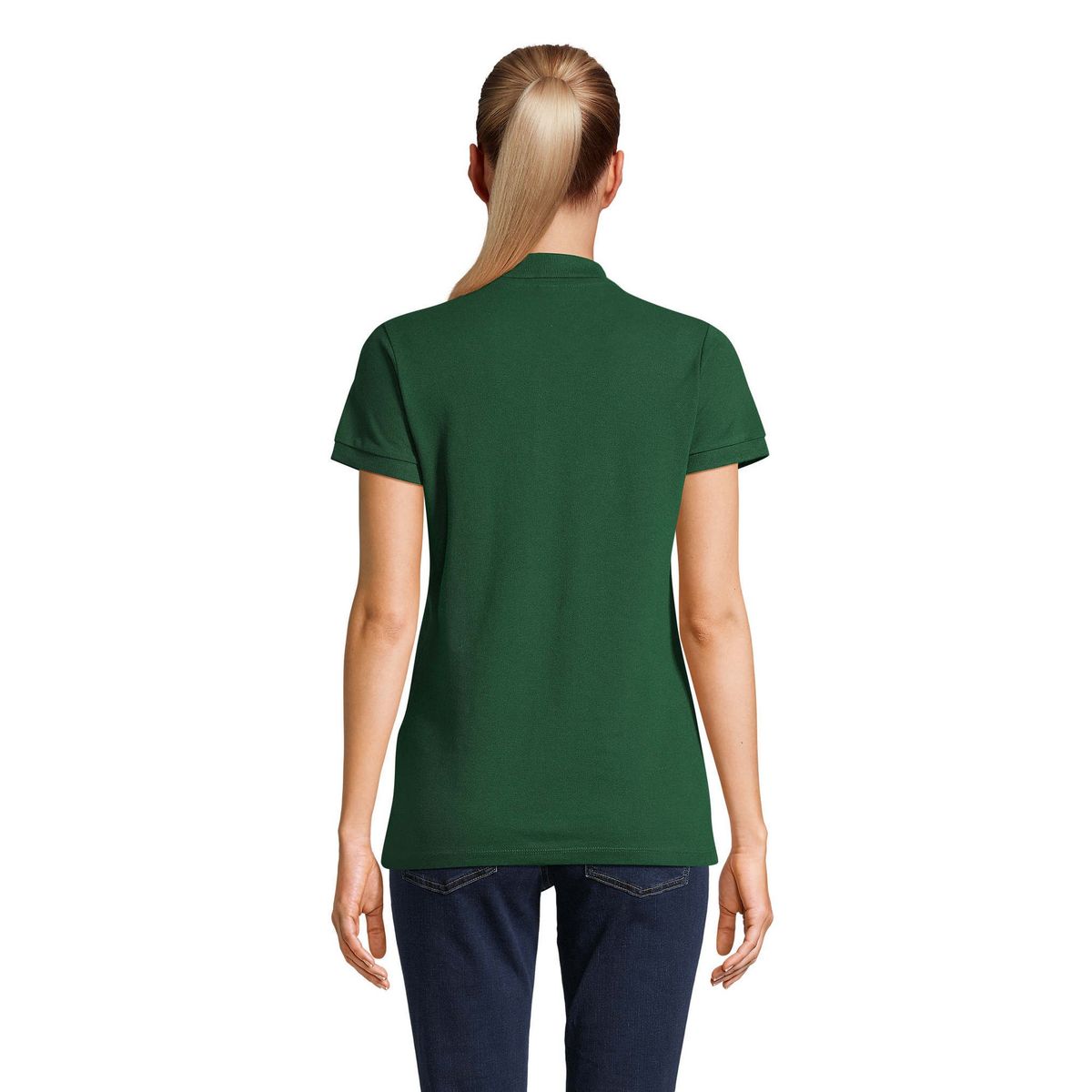 Klassisches Piqué-Baumwoll-Poloshirt