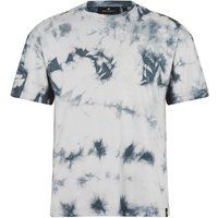 T-Shirt mit Wellenfärbe-Muster