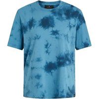 T-Shirt mit Wave-Dye Wolkenmuster