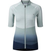 Radtrikot mit geometrischem Farbverlauf