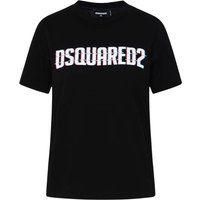 T-Shirt mit Glitch-Effekt-Logo