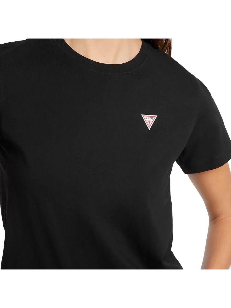 Rundhals-Shirt mit Mini-Triangle-Logo