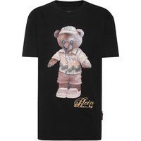 T-Shirt mit Teddy-Strand-Grafik