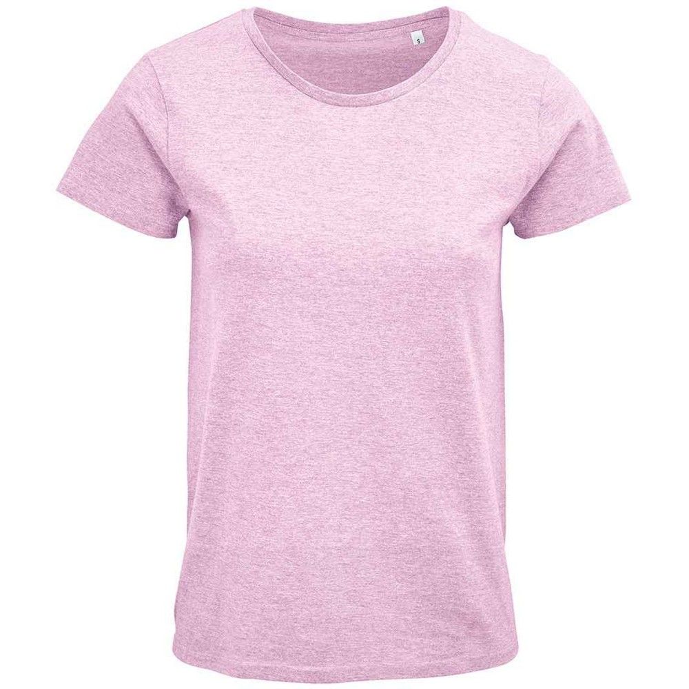 Meliertes T-Shirt aus Bio-Baumwolle