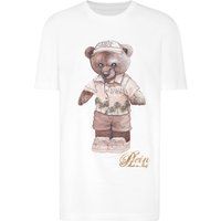 Baumwoll-T-Shirt mit Bären-Grafikprint