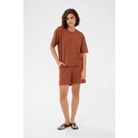 Boxy T-Shirt mit Mittelnaht