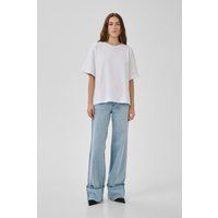 Minimalistisches Baggy Crewneck T-Shirt