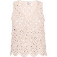 Boho Häkelweste mit Lochmuster