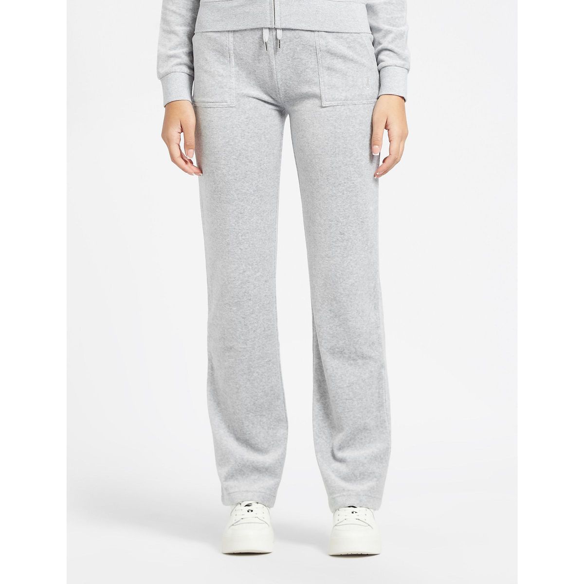 Ikonische Velours-Hose mit geradem Bein
