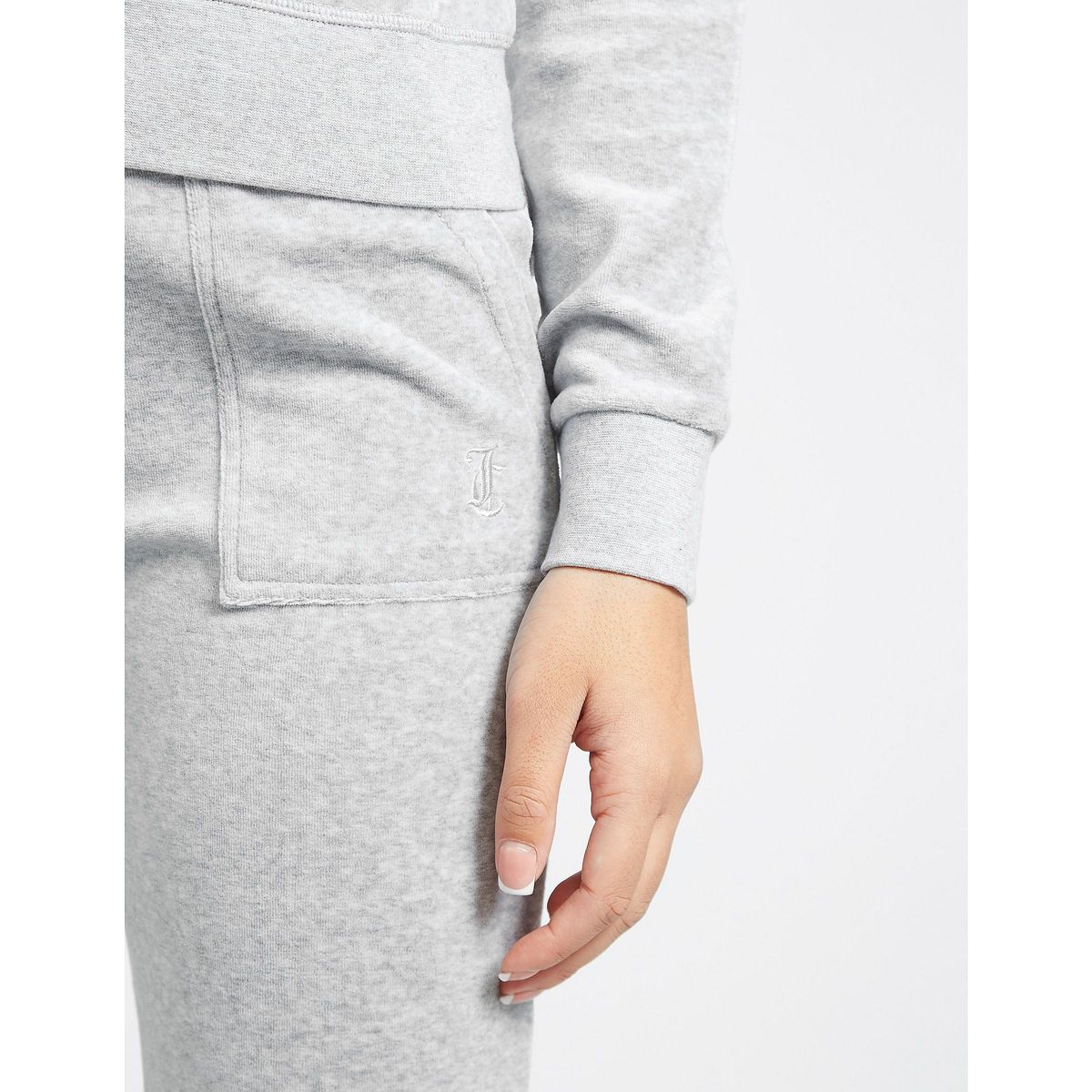 Ikonische Velours-Hose mit geradem Bein