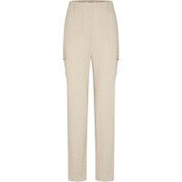 Cargohose aus Leinen-Baumwoll-Mix