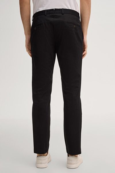 JOOP! Hank Schwarze Cotton-Stretch Chino Hose Modern Slim Fit