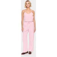 Legere Baumwollhose mit geradem Bein