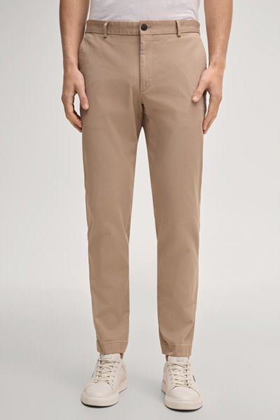 Mavi Hank Beige Baumwoll-Stretch Chino Hose Moderner Slim Fit