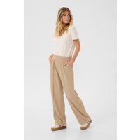 Weit Geschnittene Hose mit Bundfalten
