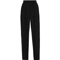 Stilvolle Plisseehose mit weitem Bein