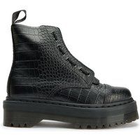 Sinclair Plateau-Boots mit Krokoprägung