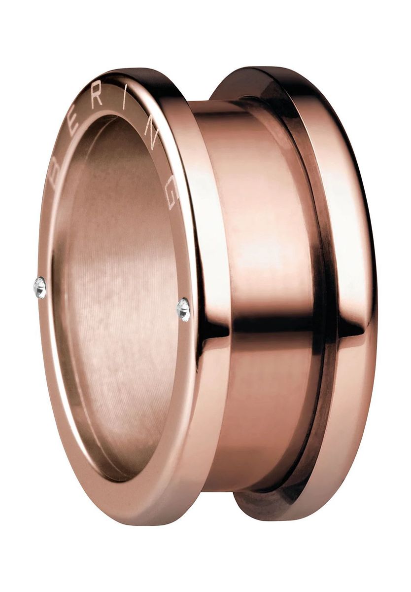 Roségoldener Edelstahl Ringeinsatz